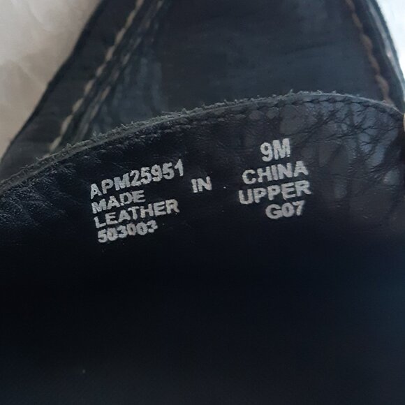 Rockport SZ 9M Black Loafer Rubber Sole - Picture 8 of 11